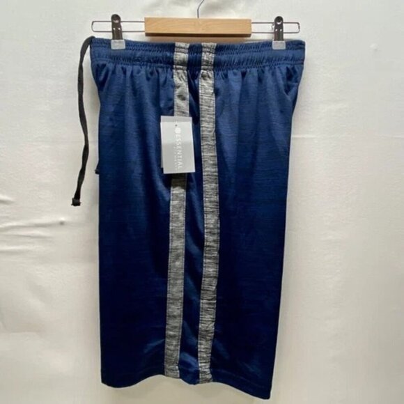Essential Elements Men's Athletic Gym Shorts Size Small Navy Black 9" Inseam NWT - Picture 9 of 9